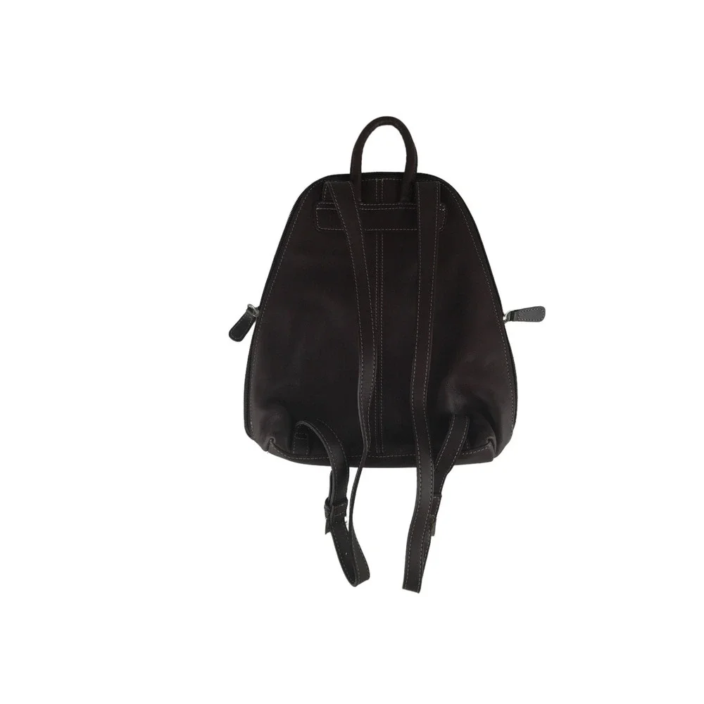 Wilsons Leather Pelle Studio Backpack Womens‎ Brown Inner Pocket Size Medium